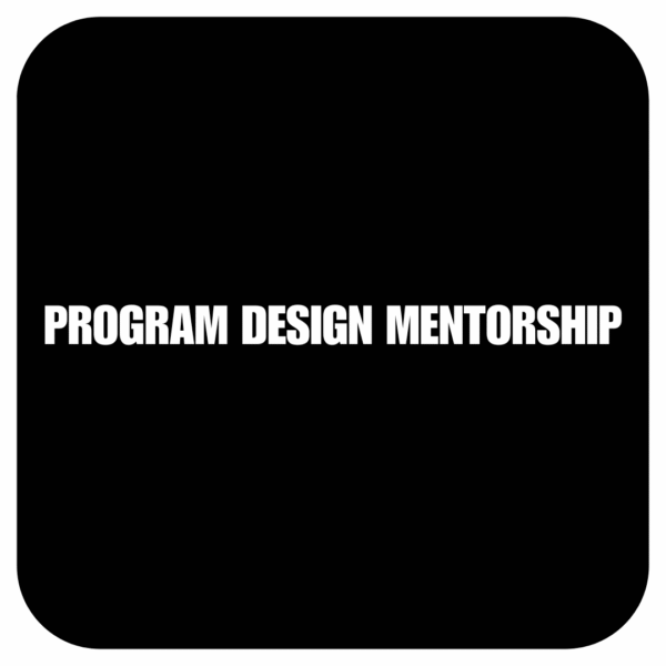 PROGRAM DESIGN MENTORSHIP