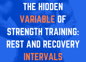 rest intervals in strength training explained